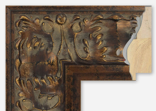 3 3/8" Antique Bronze