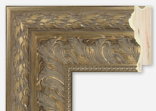 3" Antique Pewter