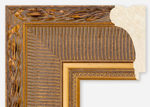 3 3/4" Antique Gold