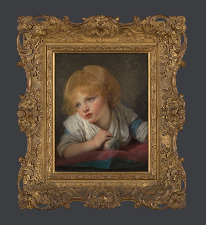 A Child with an Apple