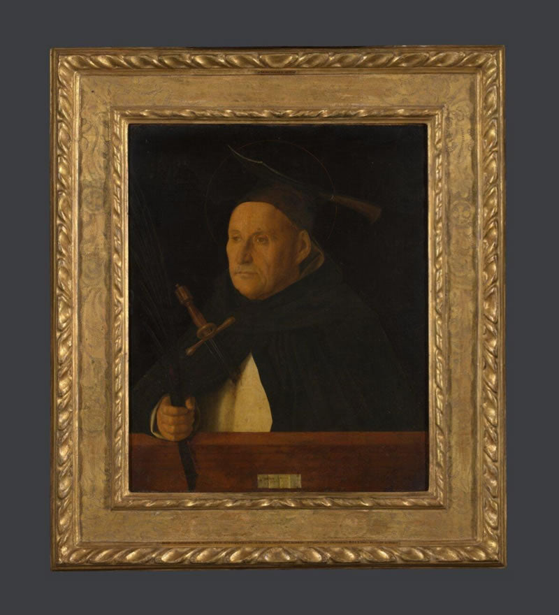 A Dominican, with the Attributes of Saint Peter Martyr