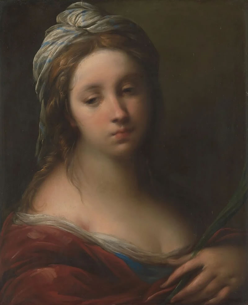 A Female Martyr Saint
