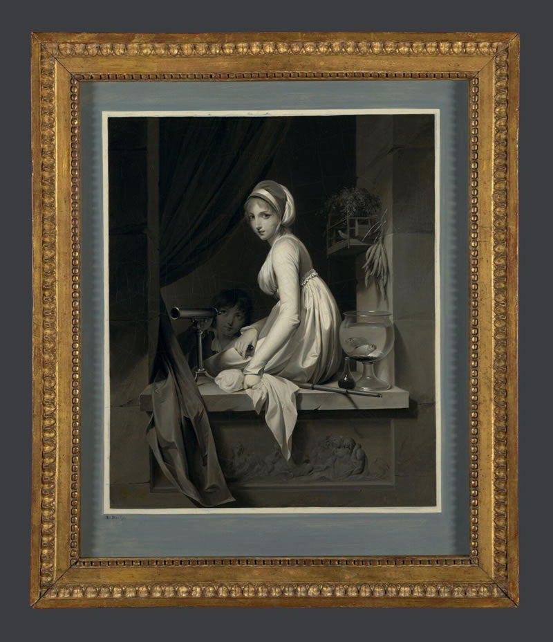 A Girl at a Window