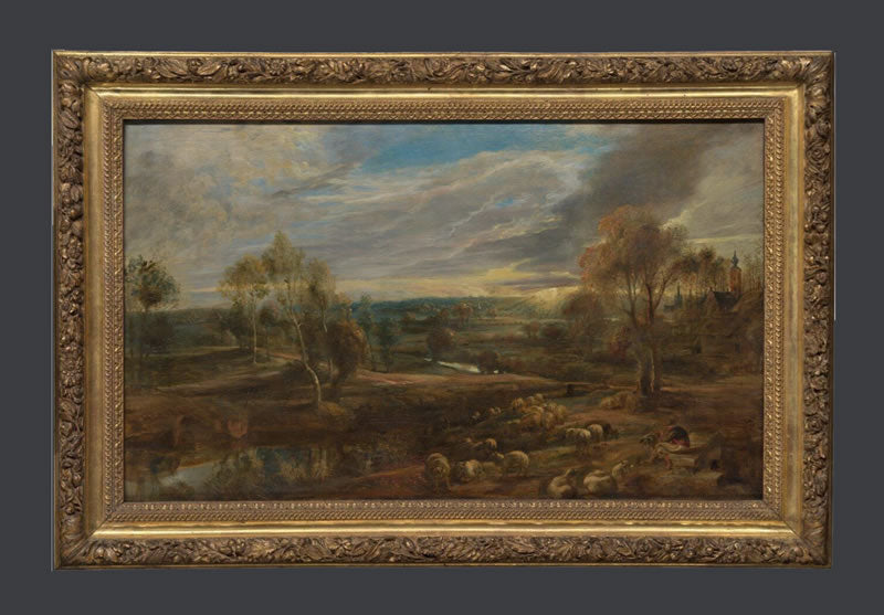 A Landscape with a Shepherd and his Flock