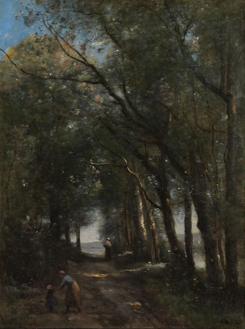 A Lane through the Trees
