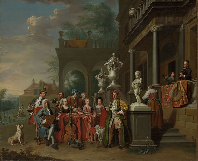 A Musical Gathering at the Court of the Elector Karl Albrecht of Bavaria