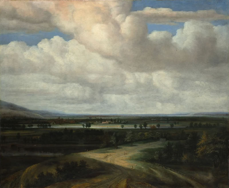 A Panoramic Landscape with a Country Estate