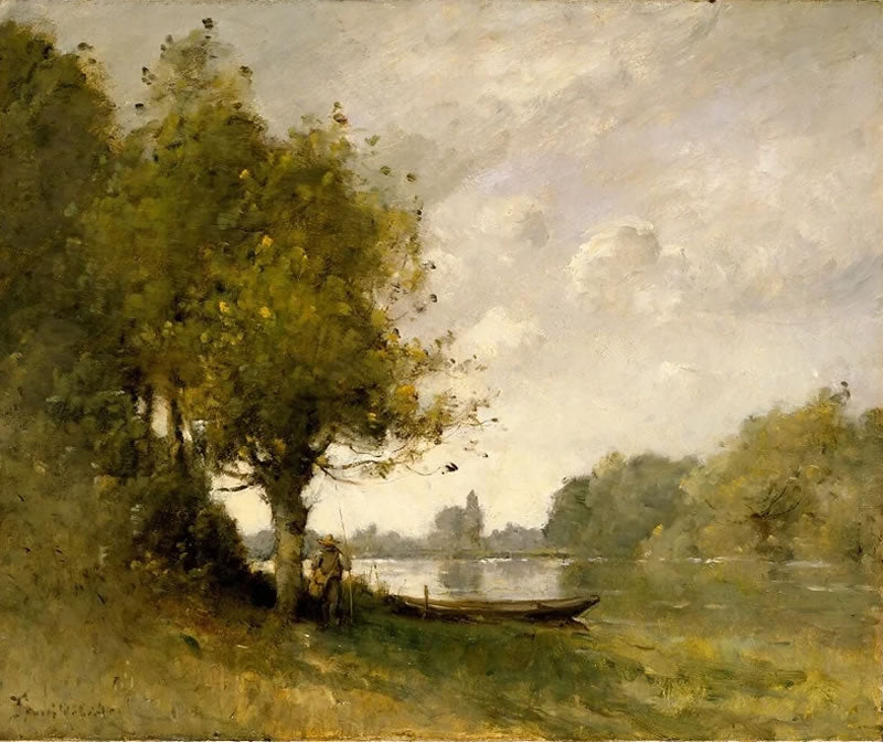 A Pond near Nangis
