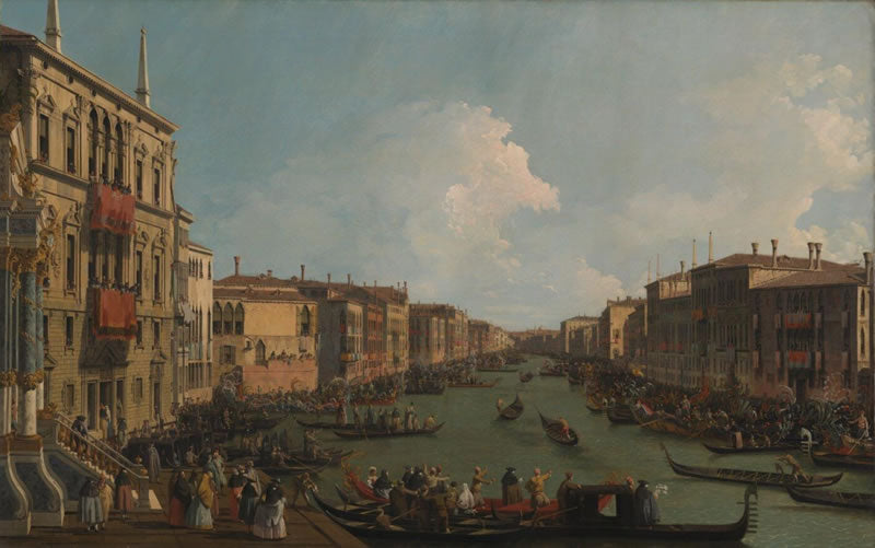 Venice: A Regatta on the Grand Canal