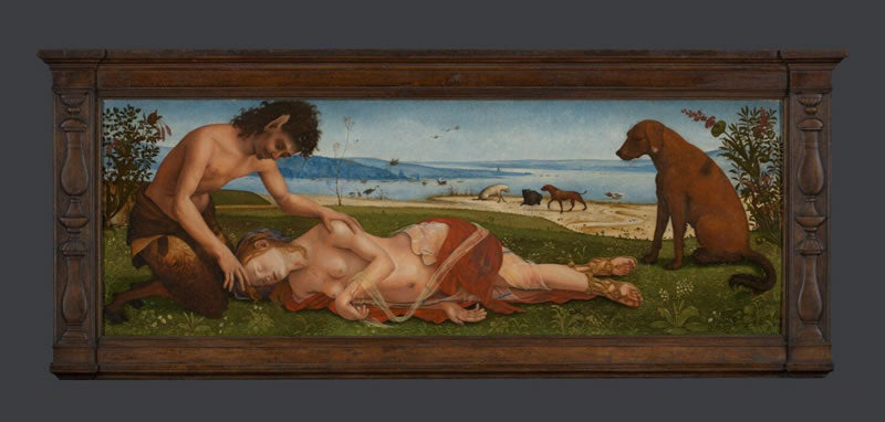 A Satyr Mourning over a Nymph
