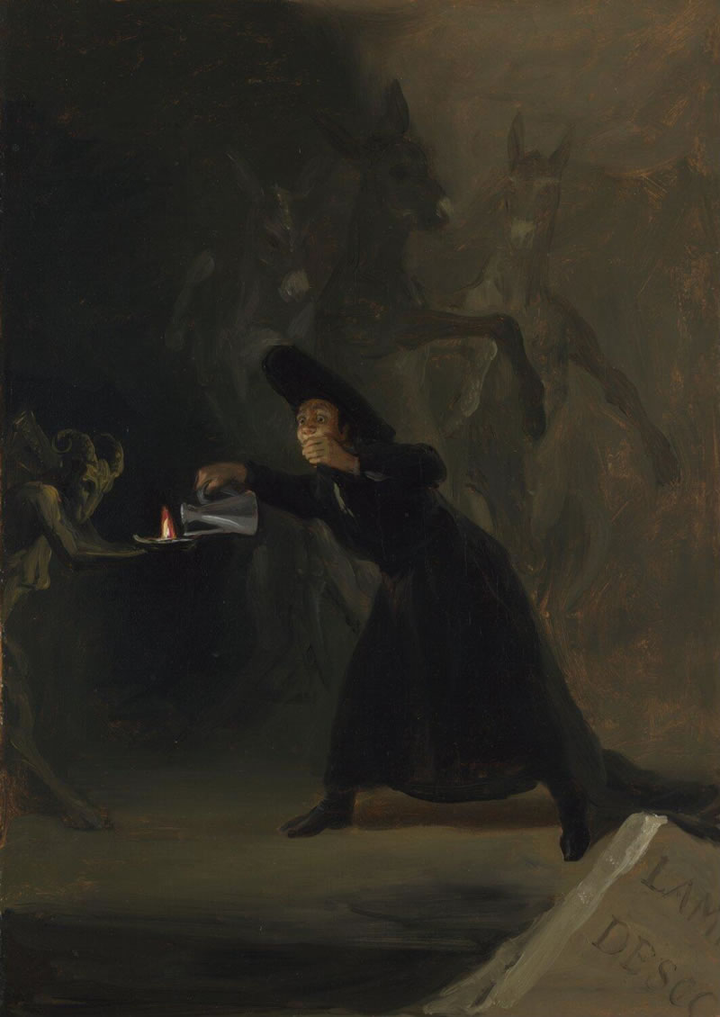 A Scene from El Hechizado por Fuerza ('The Forcibly Bewitched')