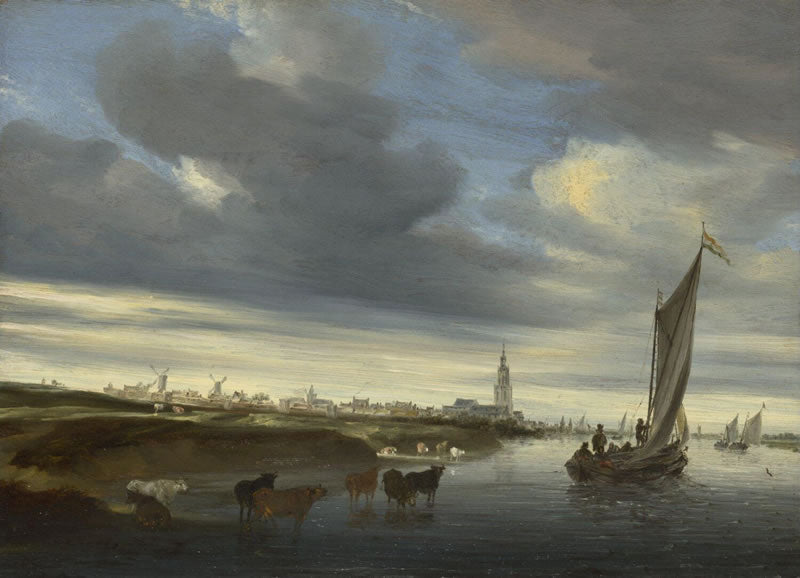 A View of Rhenen Seen from the West