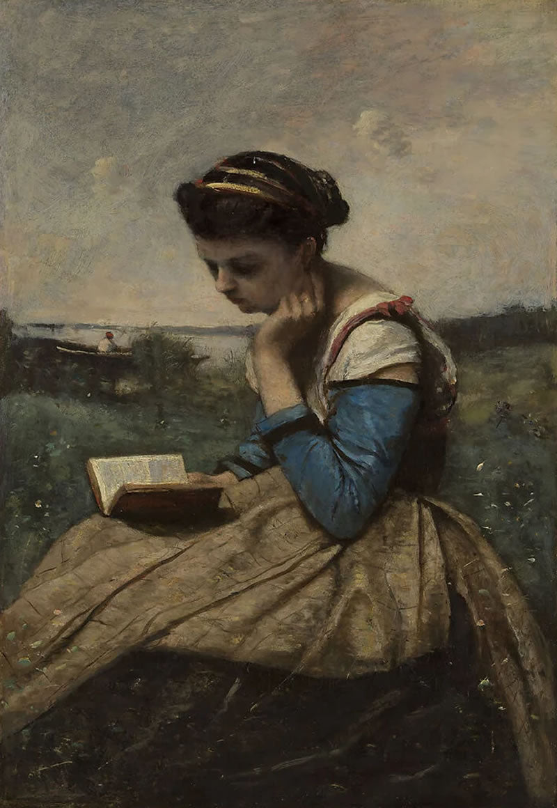 A Woman Reading