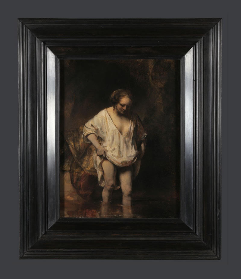 A Woman Bathing in a Stream Hendrickje Stoffels