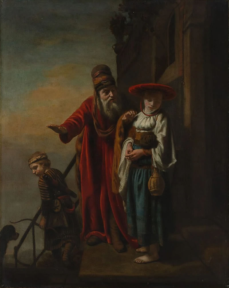 Abraham Dismissing Hagar and Ishmael