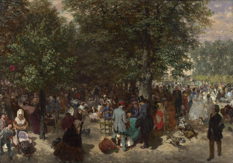 Afternoon in the Tuileries Gardens