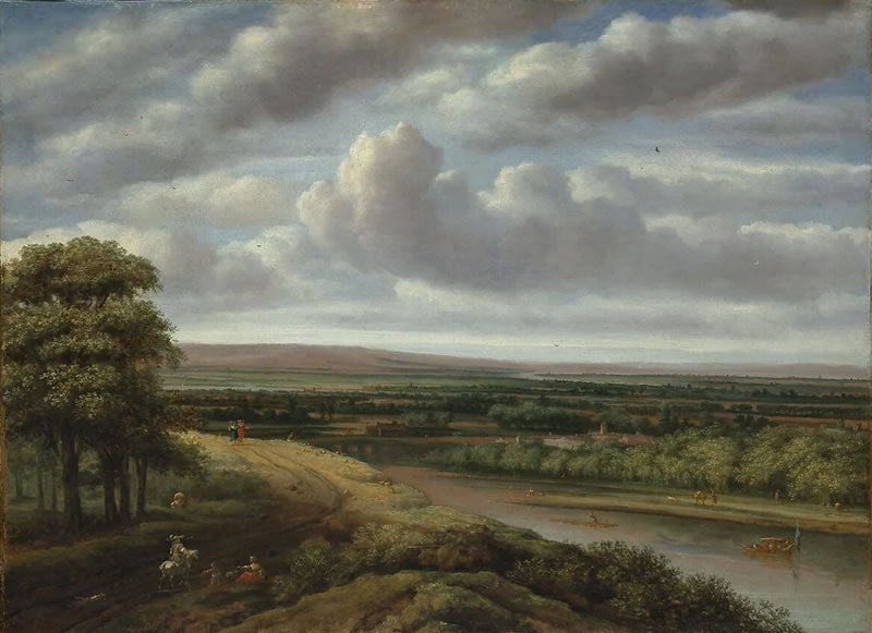 An Extensive Wooded Landscape