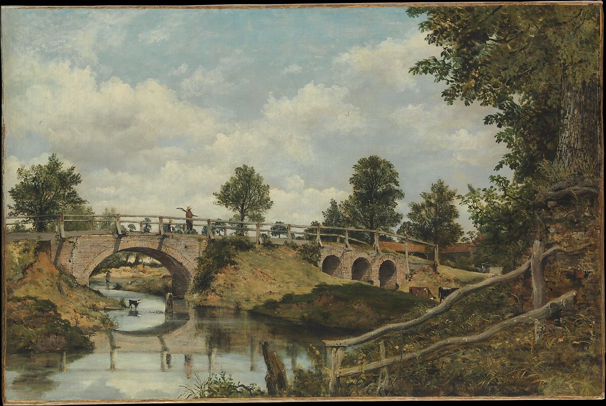 An Old Bridge at Hendon, Middlesex