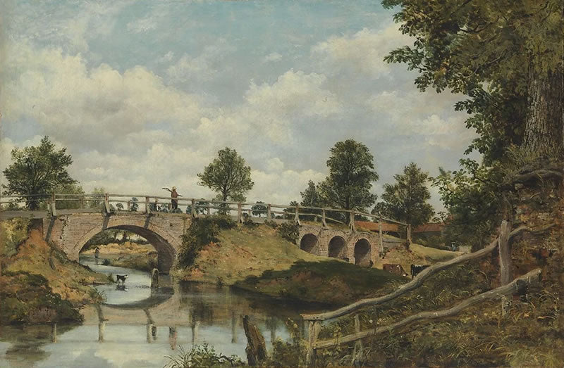 An Old Bridge at Hendon, Middlesex
