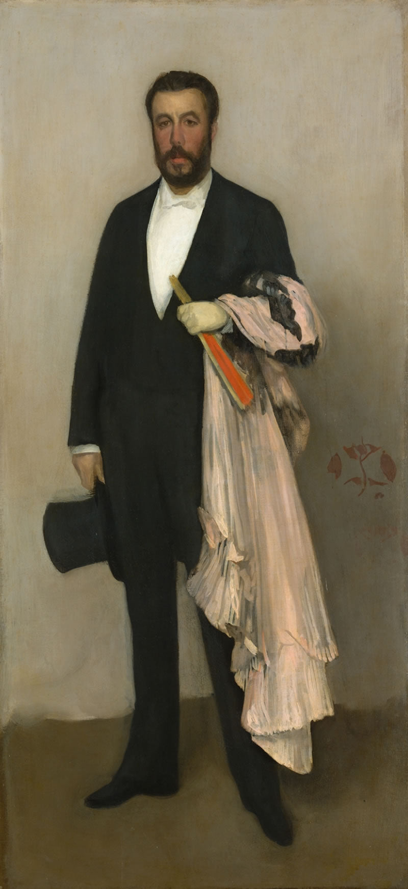 Arrangement in Flesh Colour and Black: Portrait of Theodore Duret