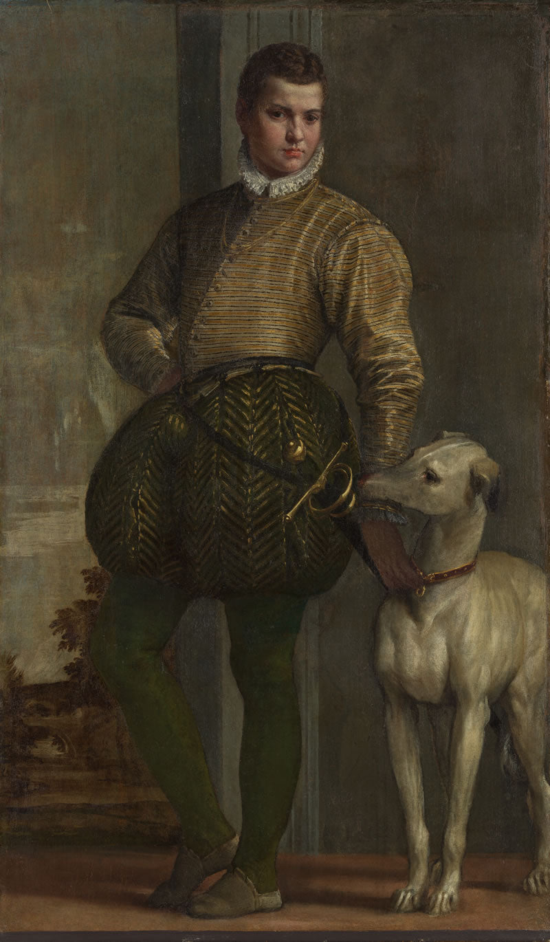 Boy with a Greyhound