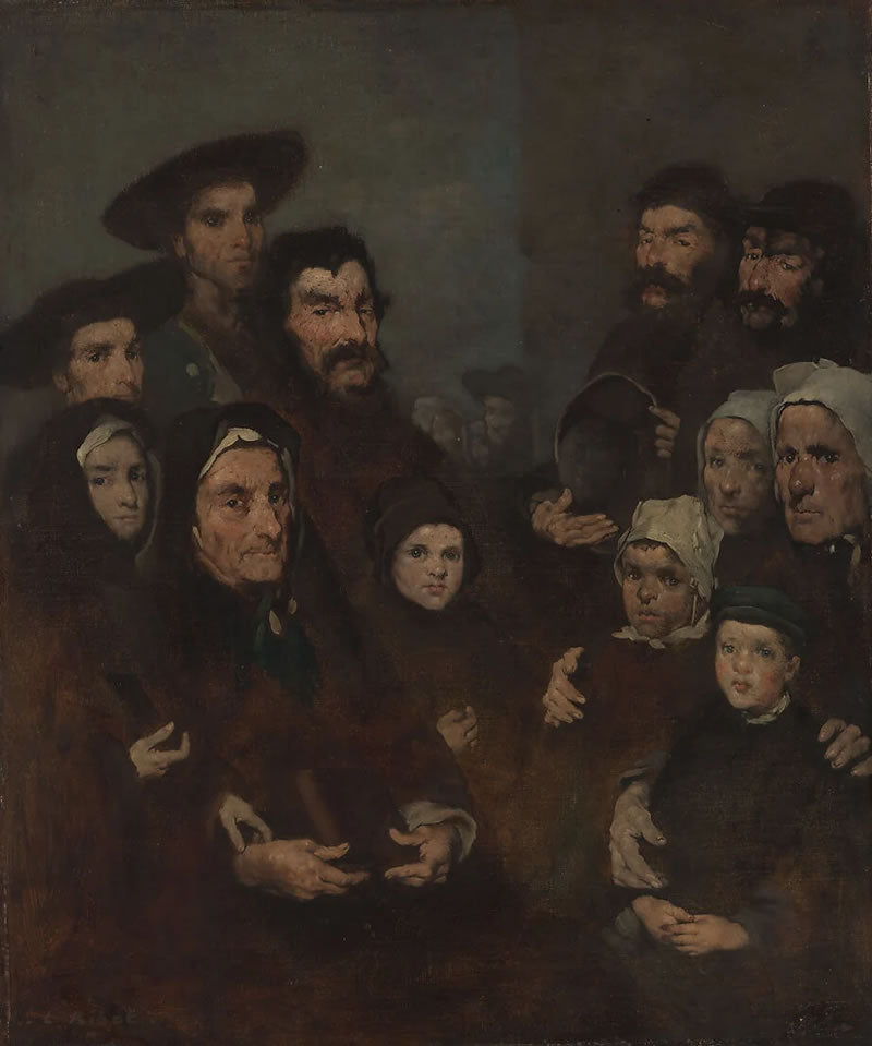 Breton Fishermen and Their Families