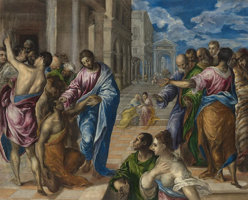 Christ Healing the Blind