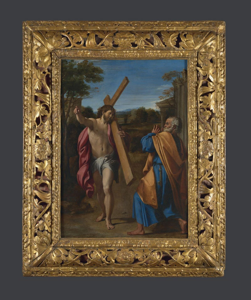 Christ appearing to Saint Peter on the Appian Way (Domine, Quo Vadis)