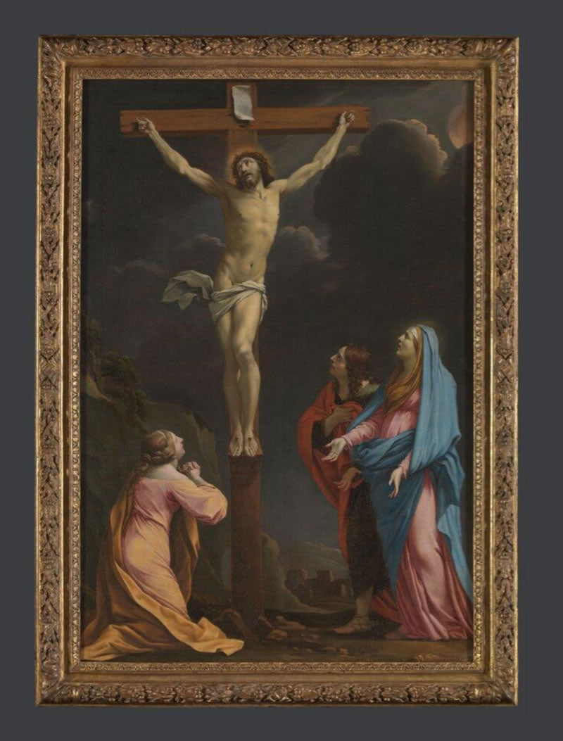 Christ on the Cross with the Magdalen, the Virgin Mary and Saint John the Evangelist