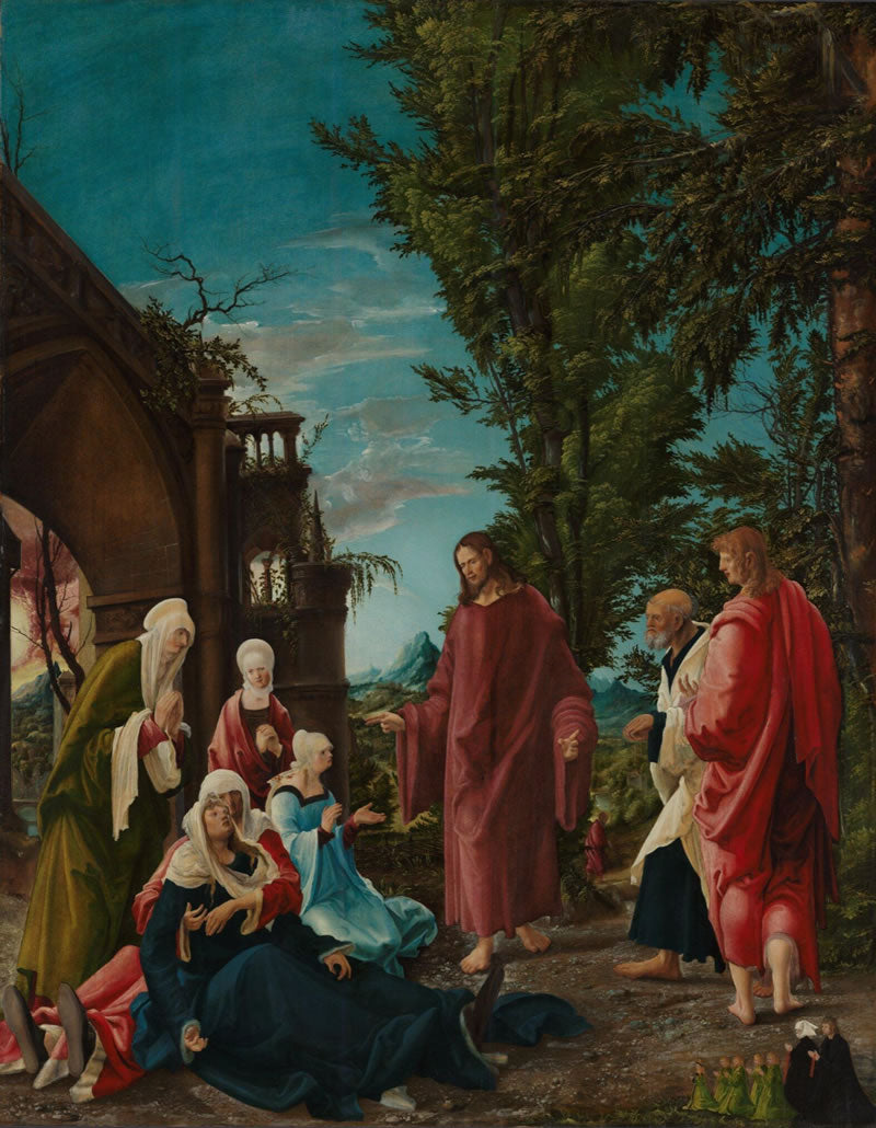 Christ taking Leave of his Mother