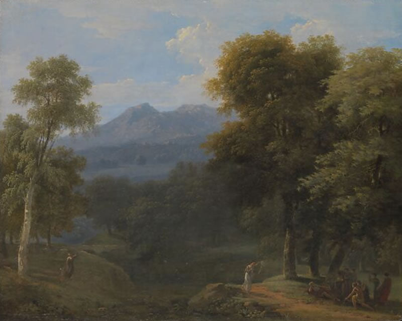 Classical Landscape with Figures