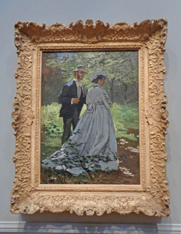 Bazille and Camille (Study for "Déjeuner sur l'Herbe")