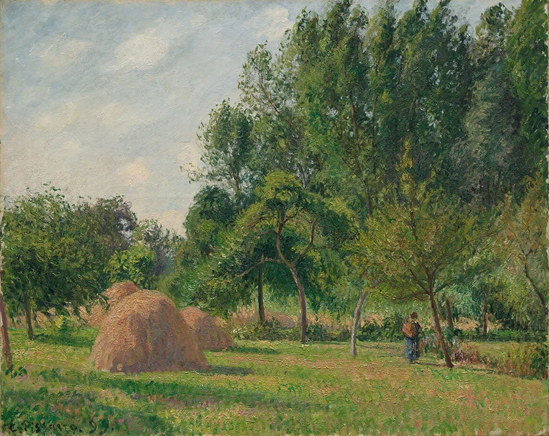 Haystacks, Morning, Eragny