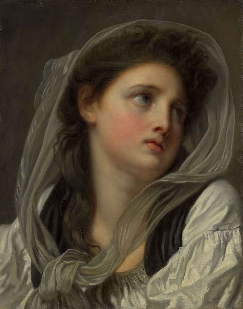 Head of a Young Woman