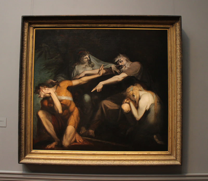 Oedipus Cursing His Son Polynices