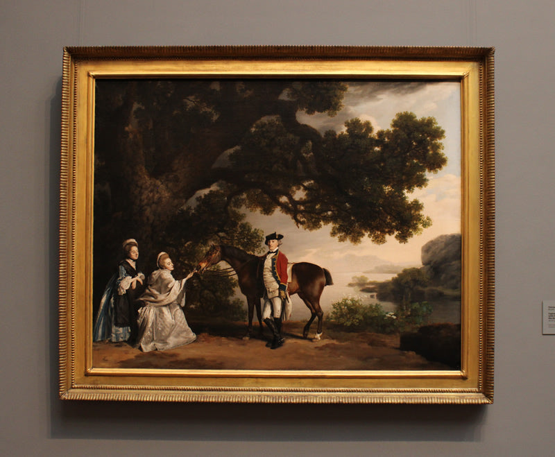 Captain Samuel Sharpe Pocklington with His Wife, Pleasance, and possibly His Sister, Frances