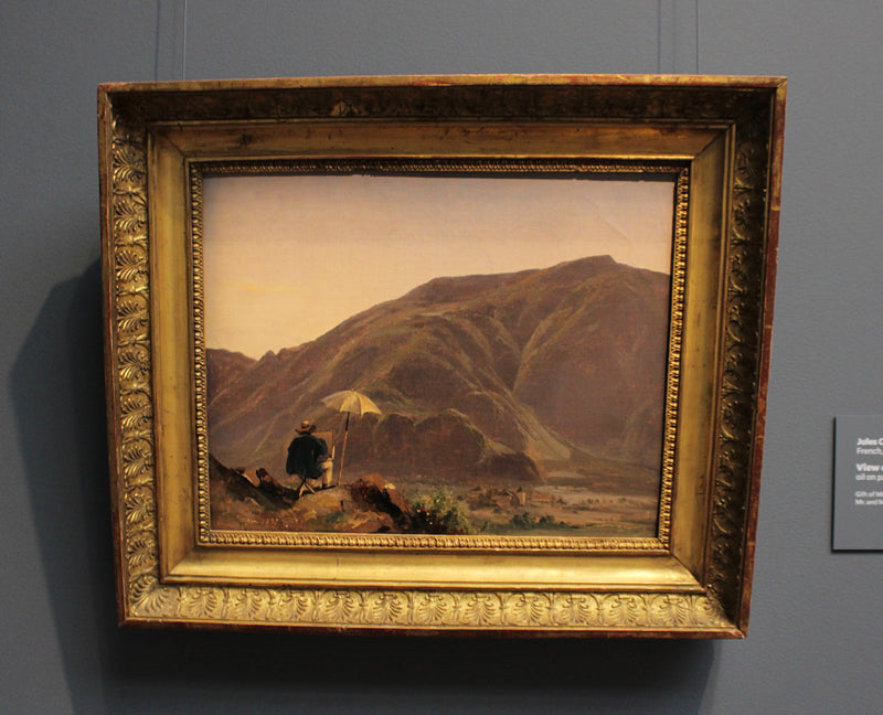 View of Bozen with a Painter