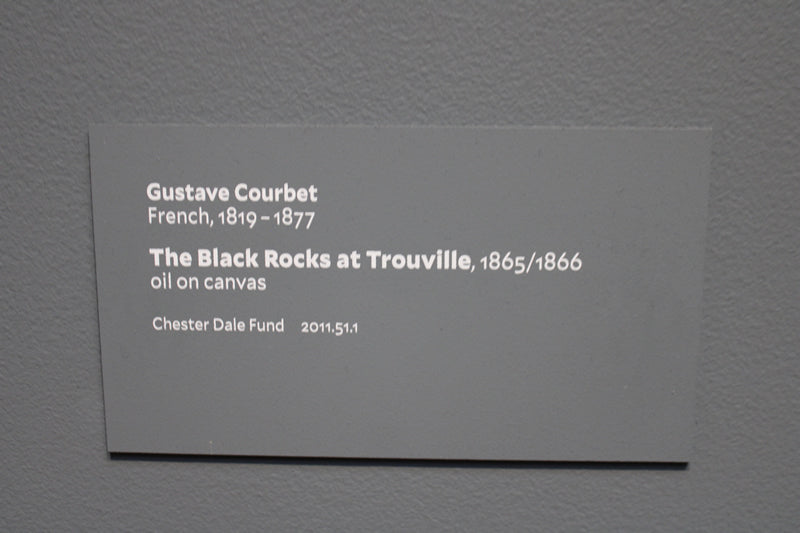 The Black Rocks at Trouville