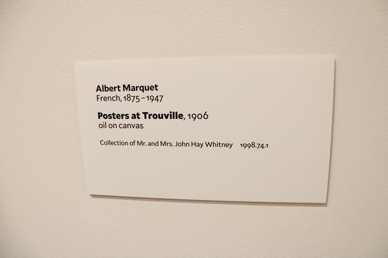 Posters at Trouville