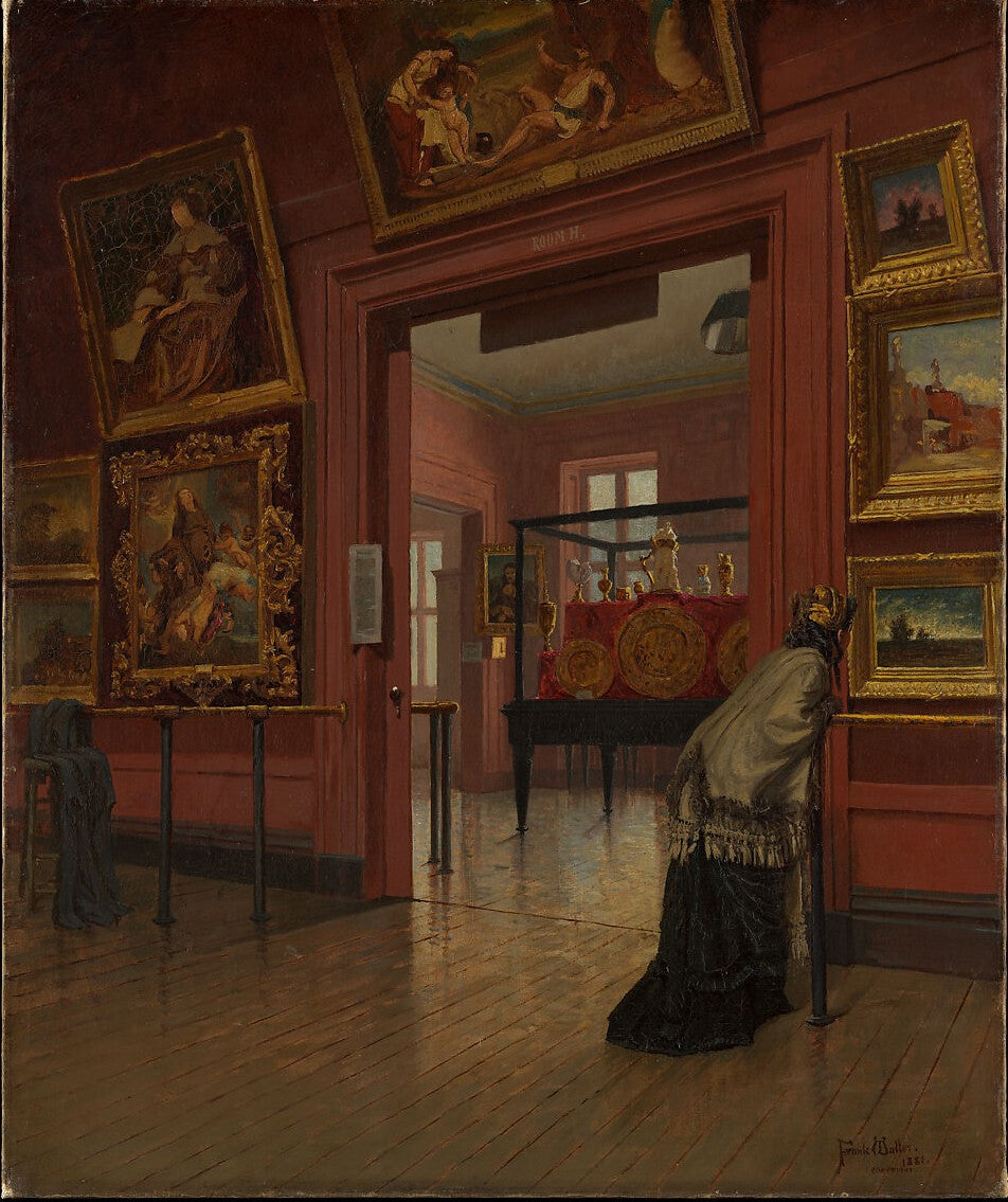 Interior View of the Metropolitan Museum of Art when in Fourteenth Street