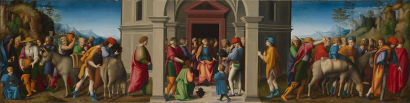 Joseph receives his Brothers on their Second Visit to Egypt