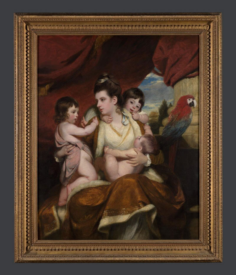 Lady Cockburn and Her Three Eldest Sons
