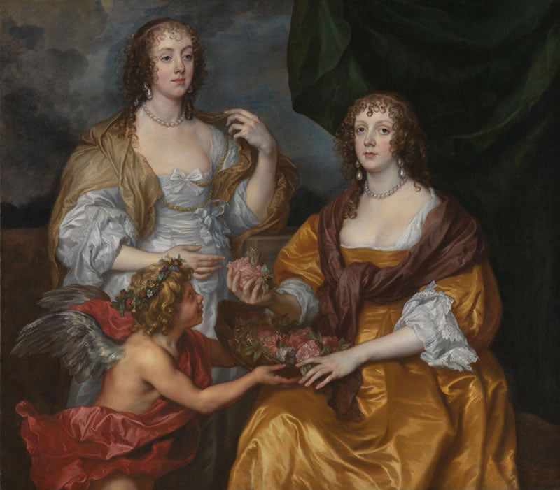 Lady Elizabeth Thimbelby and Dorothy, Viscountess Andover