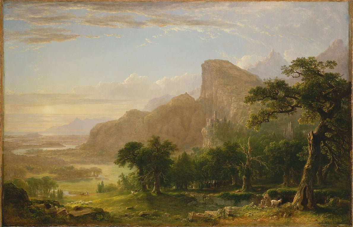 Landscape—Scene from "Thanatopsis"