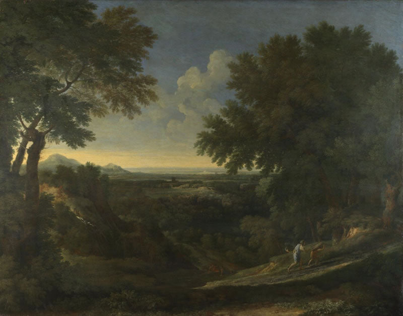 Landscape with Abraham and Isaac approaching the Place of Sacrifice