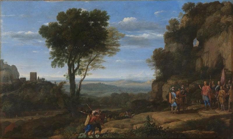 Landscape with David at the Cave of Adullam
