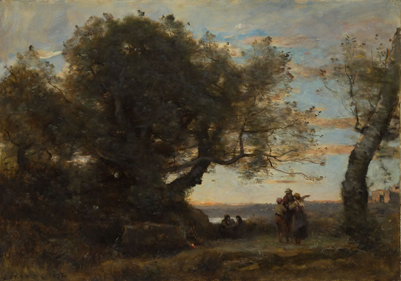 Landscape with Figures (Les Bohémiens)