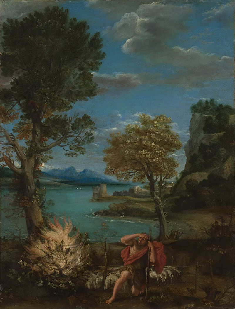 Landscape with Moses and the Burning Bush