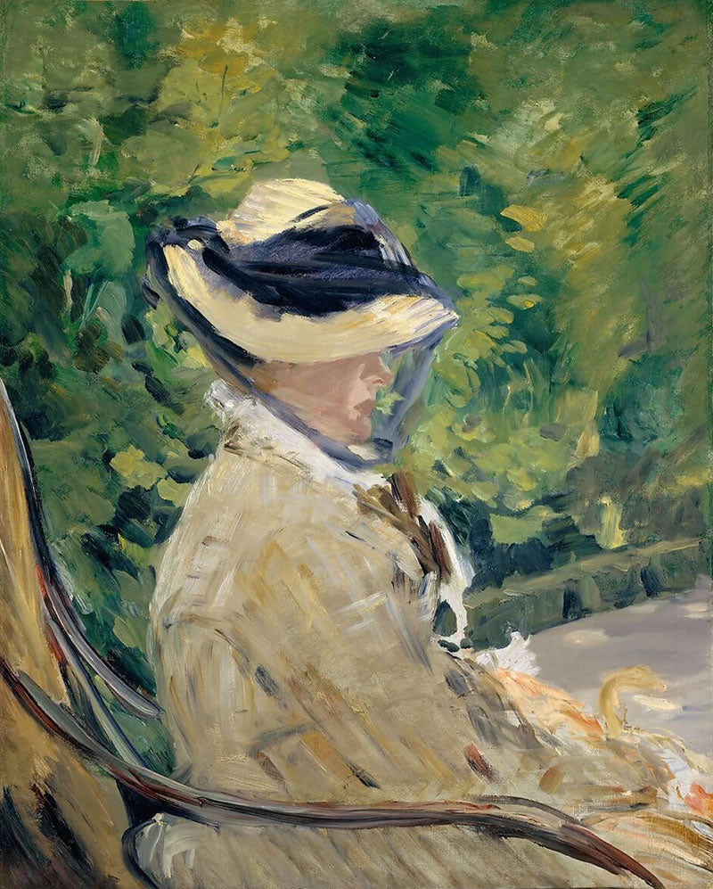 Madame Manet (Suzanne Leenhoff, 1829–1906) at Bellevue