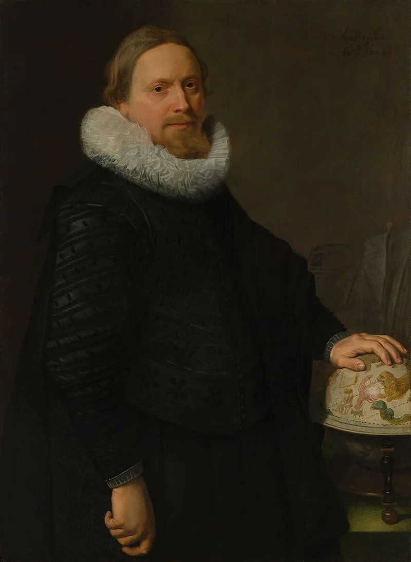 Man with a Celestial Globe